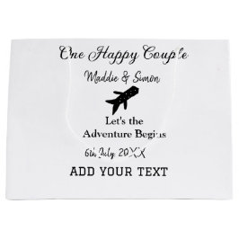 Ett par lycklig låt oss äventyr inleder bröllop co