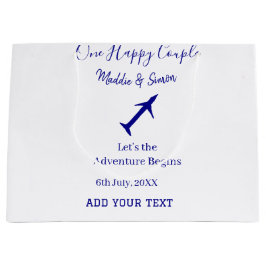 Ett par lycklig låt oss äventyr inleder bröllop co