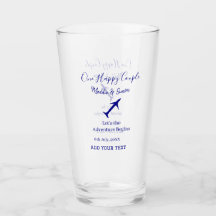 Ett par lycklig låt oss äventyr inleder bröllop co