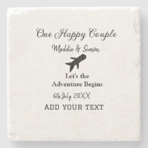 Ett par lycklig låt oss äventyr inleder bröllop co