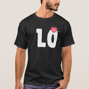 Ett par matchande KÄRLEK-hjärtslag som är gift T Shirt