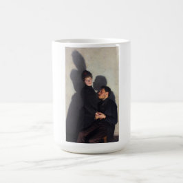Ett par med kastskuggor (av Emile Friant) Kaffemugg