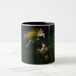 Ett par Norra Flickers-kaffe Mugg
