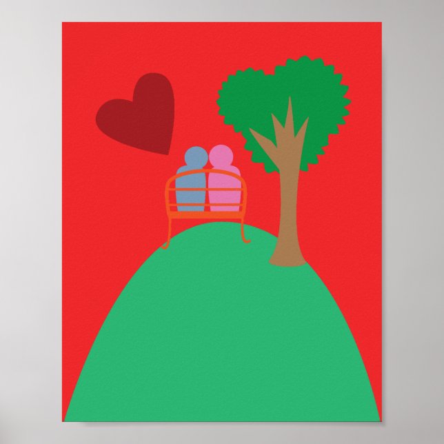 Ett par på dejt  poster (Framsidan)