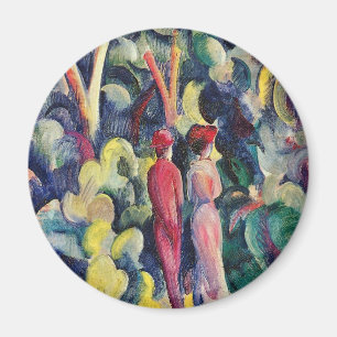 Ett par på skogspakten senast i augusti magnet