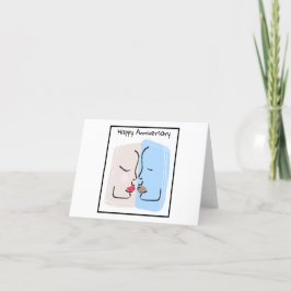 Ett par pusskort helgkort