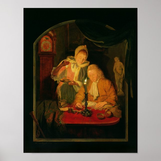Ett par räknade pengar per ljus, 1779 poster (Framsidan)