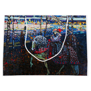 Ett par Riding a White Horse, Wassily Kandinsky