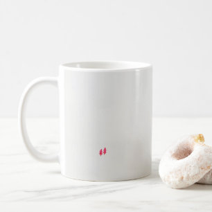 ett par röda löv i svart bakgrund kaffemugg