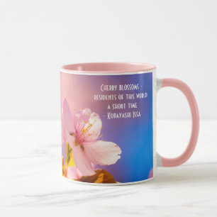 Ett par Sakura Flowers Mugg