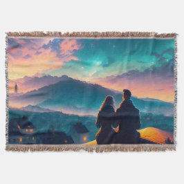 Ett par Sitta vid Tak Filt