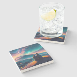 Ett par Sitta vid Tak Stenunderlägg