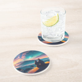 Ett par Sitta vid Tak Underlägg