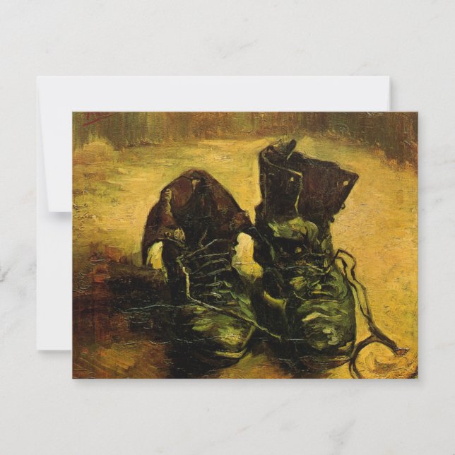 Ett par skor av Vincent van Gogh (Framsida)