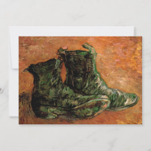 Ett par skor av Vincent van Gogh Inbjudningar