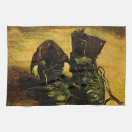 Ett par skor av Vincent van Gogh Kökshandduk
