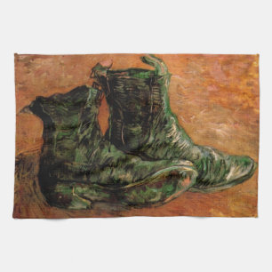 Ett par skor av Vincent van Gogh Kökshandduk