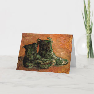 Ett par skor av Vincent van Gogh Kort