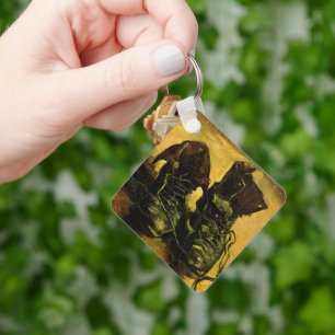 Ett par skor av Vincent van Gogh Nyckelring