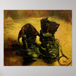 Ett par skor av Vincent van Gogh Poster