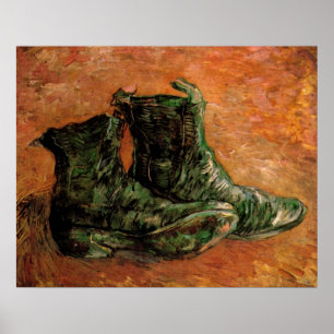 Ett par skor av Vincent van Gogh Poster