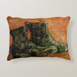 Ett par skor av Vincent van Gogh Prydnadskudde