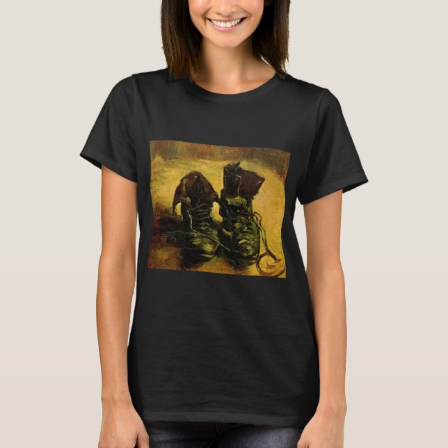 Ett par skor av Vincent van Gogh Tee Shirt (Framsida)