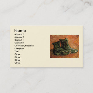 Ett par skor av Vincent van Gogh Visitkort