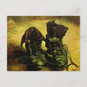 Ett par skor av Vincent van Gogh Vykort