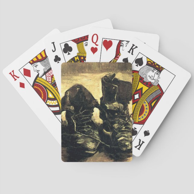 Ett par skor - Van Gogh Casinokort (Baksidan)