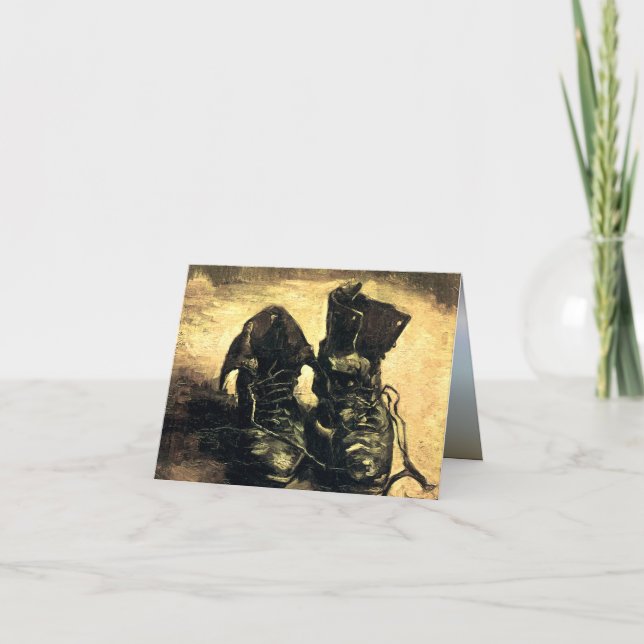 Ett par skor - Van Gogh Kort (Framsida)