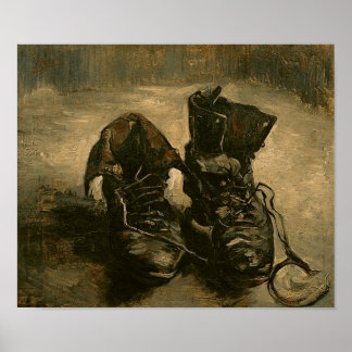 Ett par skor, Vincent van Gogh Poster