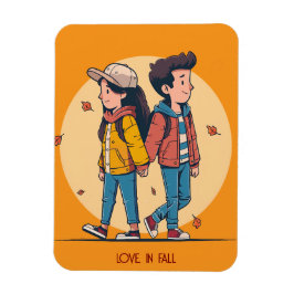 Ett par som håller händer tillsammans i fall magnet