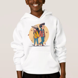 Ett par som håller händer tillsammans i fall t shirt