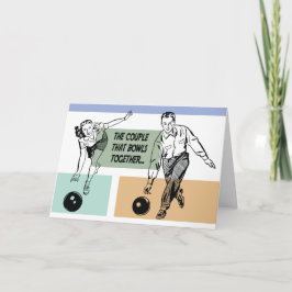 Ett par som tillsammans med en slump som tar flera kort