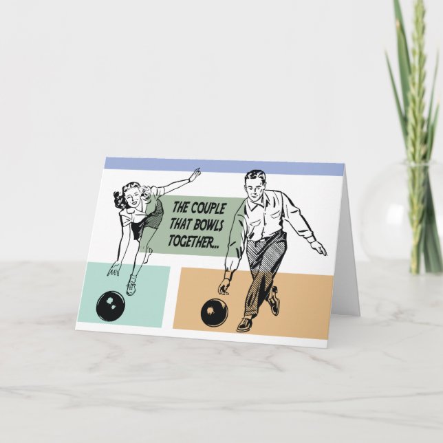 Ett par som tillsammans med en slump som tar flera kort (Framsida)