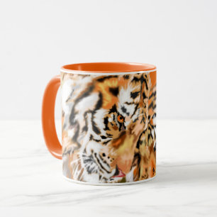 Ett par Tigers Mugg Gift - Hug