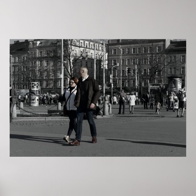 Ett par Walking Poster (Framsidan)