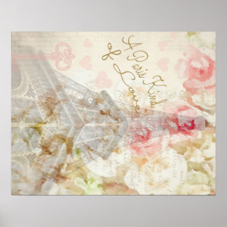 Ett Paris-slag av Kärlek Poster