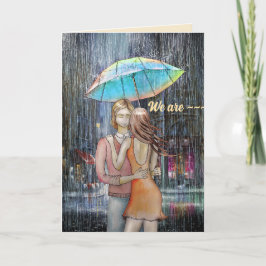 ETT PERFEKT COUPLE KÄRLEK-KORT TACK KORT