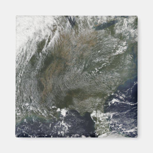 Ett pinhjulliknande mönster av högtryckskmoln magnet (Framsidan)