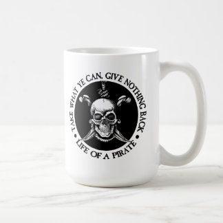 Ett Pirat liv - ta vad man kan Kaffemugg