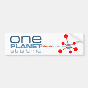 Ett planet i sänder bildekal