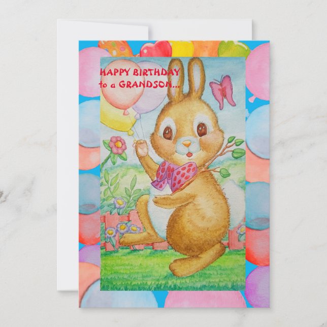 Ett platta Helgdag från Grandsons-födelsedagsdagen Julkort (Framsida)