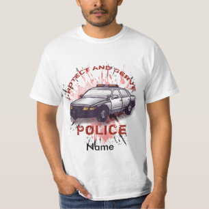Ett polisskydd T-Shirt