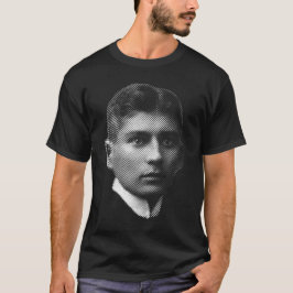 Ett porträtt av författare Franz Kafka T Shirt