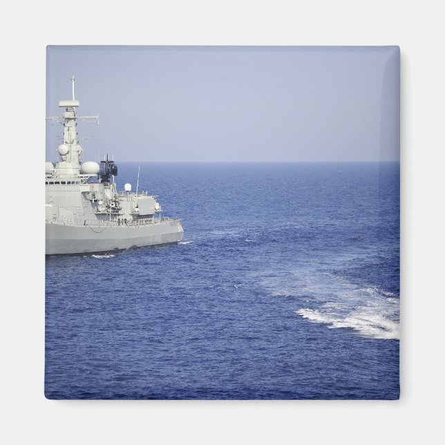 Ett portugisiskt flottteam i en uppblåsbar båt magnet (Framsidan)