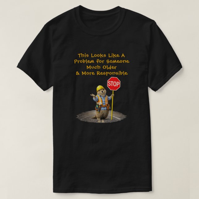 "ett Problem" (1) T Shirt (Design framsida)
