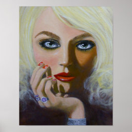 ETT PROVOCATIVT DAM, POSTER