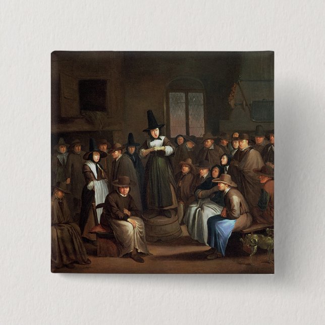 Ett Quakersmöte Knapp (Framsida)